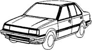 3/5 Door Hatchback/Saloon/Coupe 1982-1986 (B11)