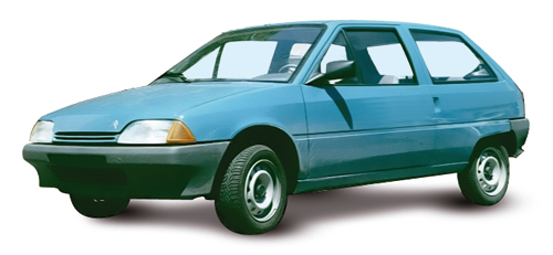 3 Door Hatchback 1986-1991
