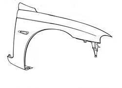 Alfa Romeo 156 1998-2003 Front Wing