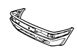 Front Bumper (4/5 Cylinder Models)