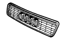 Audi 80 1991-1996 Front Grille (Not Air Conditioning)