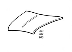 Rover Mini 1997-2000 Bonnet (1997-2000)