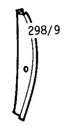 Rover Mini 1959-1967 Door Jamb Panel - With Stitch Hole