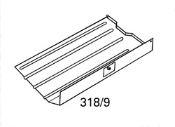 Rover Mini 1974-1992 Rear Floor - Full Length (1974-2000)