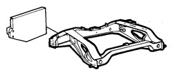 Subframe Mounting Panel LH