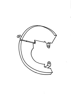 Brake Disc Cover - 12 - RH"