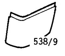 Rover Mini Pick-Up 1960-1982 Rear Corner - Upper - Pick-Up