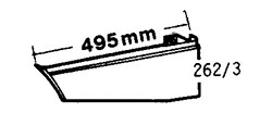 Austin Healey Sprite 1961-1971 Front Wing Repair Section