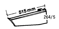 Front Wing Repair Section RH