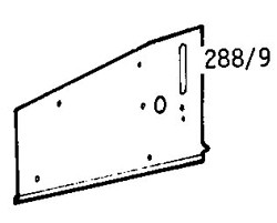 Front Footwell Side Panel LH