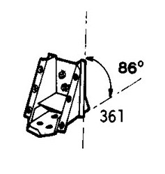 Austin Healey Sprite 1961-1963 Spring Hanger Box (1961-1963)