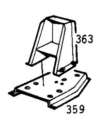 Austin Healey Sprite 1963-1971 Spring Hanger (1963-1971)