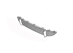BMW 1 Series 2004-2007 Front Bumper Grille