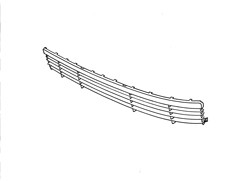 Ft Bumper Grille Closed Grid