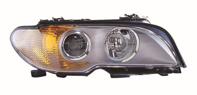 H/Lamp Halogen - Black - RH