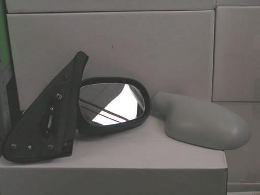 Door Mirror Primed Electric R/H