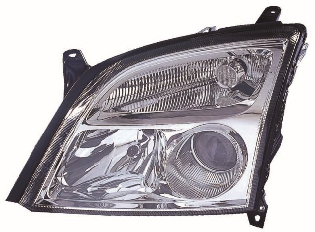 Headlamp Halogen Chrome LH