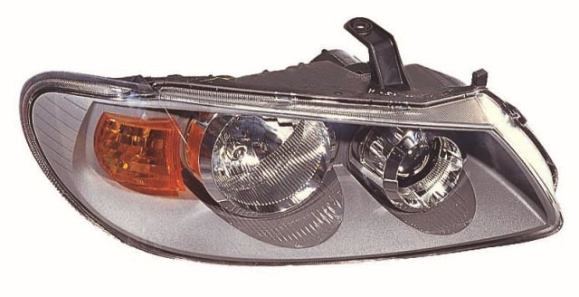 Headlamp Grey Base RH
