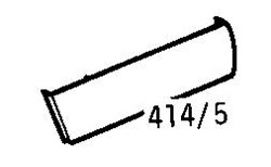 Citroen GS 1970-1986 Door Skin - Rear - Lower