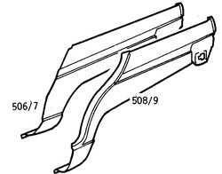 Rear Wheel Arch LH