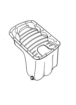 Engine Sump Pan - 0.8 Models