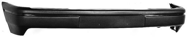 Ford Fiesta/Courier Mk3 1989-1995 Front Bumper No Moulding - Black (Standard Models)
