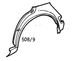 Rear Wheel Arch 4/5 Door R/H