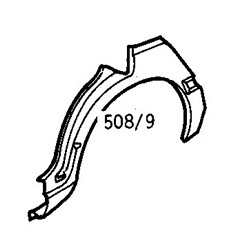 Nissan Bluebird 1980-1984 Rear Wheel Arch