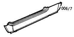 Fiat 500 1957-1967 Sill (Full)