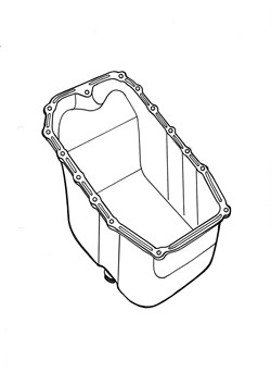 Engine Sump Pan - 1.3 Diesel