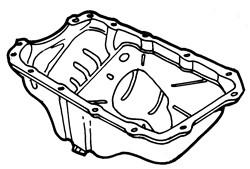 Engine Sump Pan - 1.4 Petrol