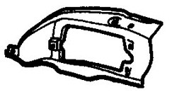 Fiat Cinquecento 1993-1998 Headlamp Panel