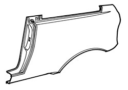 Fiat Punto 1999-2003 Rear Quarter Panel