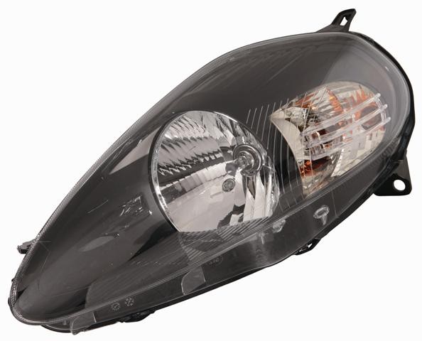 Headlamp - Black - 14 Pin - LH