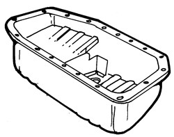 Engine Sump Pan - 2.5D