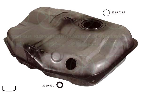 Ford Escort MK4 1986-1990 Fuel Tank