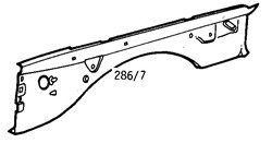 Wing Mounting Panel RH