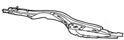 Ford Escort Mk5 1990-1995 Rear Chassis Complete