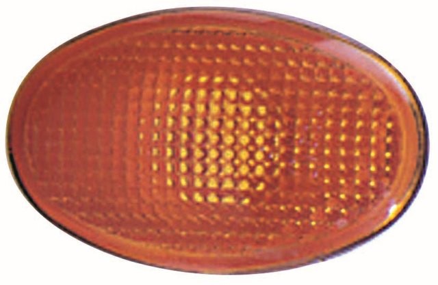 Side Repeater Oval - Amber