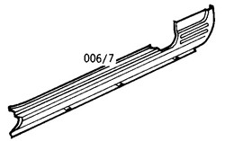 Honda Civic 1979-1984 Sill Full Type L/H