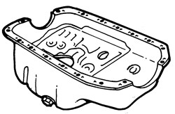 Honda CRX 1987-1991 Engine Sump Pan (1.6 Petrol Model)