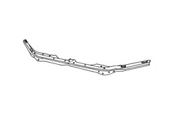 HONDA CR-V 1997-2002 Front Bumper Carrier/Reinforcement