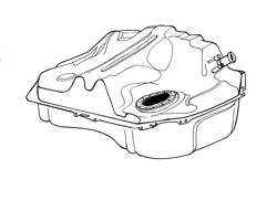 Honda CR-V 1997-2002 Fuel Tank (Petrol)