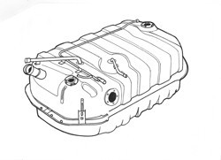 Isuzu Tropper / Vauxhall Monterey 1987-1997 Fuel Tank (Diesel & 3 Door Models)