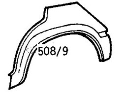 Lada Riva 1984-1997 Rear Wheel Arch