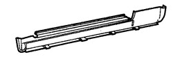 Lada Samara 2108 1987-1991 Sill (Full)
