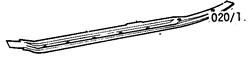 MG MGB 1962-1981 Chassis Under Floor Edge Castle