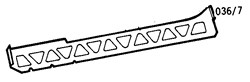 MG MGB (1967-1981) Inner Sill Membrane (1967-1981)