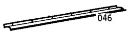 MG MGB (1962-1981) Door Seal Retainer - Stainless Steel