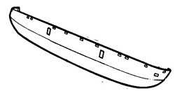 MG MGB (1962-1971) Front Panel - Lower (1962-1971)
